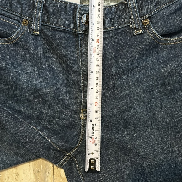 Ladies Gap Jeans Curvy Flare Dark Ink Wash. - Picture 11 of 11